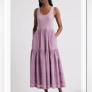 Treasure & Bond Purple Maxi Dress Size S NWT